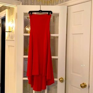 Susana Monoco Strapless A-line Dress